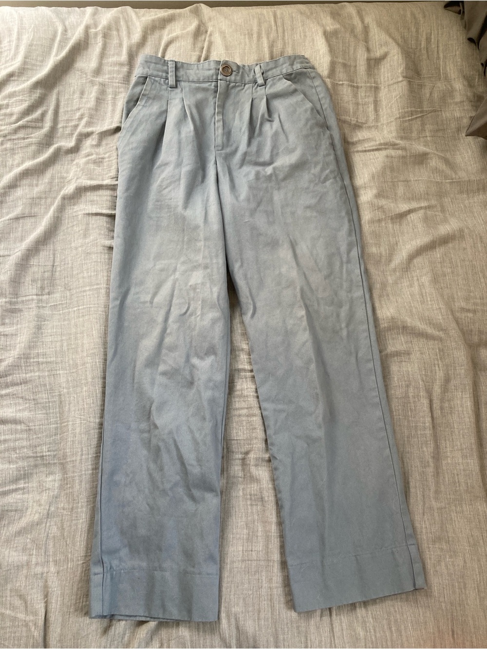 frnds of ours pleated trousers